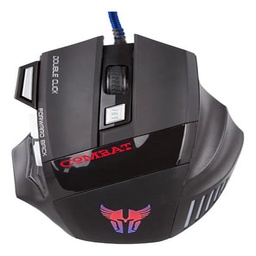 Mouse Gamer Argomtech Combat Ms42 Cable Usb Trenzado