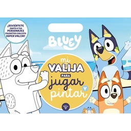 Libro Bluey-mi Valija para Jugar y Pintar