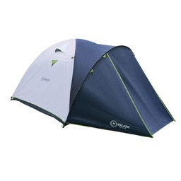 Carpa para 4 Personas Escape con Alero Gris y Azul