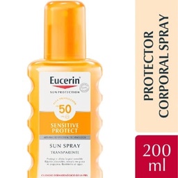 Protector Solar en Spray Eucerin Sensitive Protect Fps50  X200ml