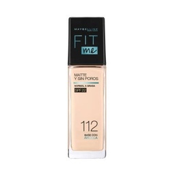 Base Maquillaje Maybelline Fitme Matte+poreless 112 Natural Ivoryx30ml