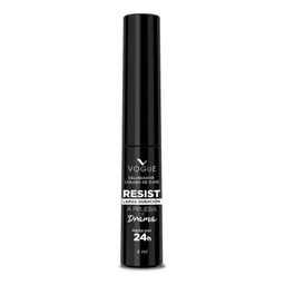 Delineador de Ojos Liquido Vogue Ressist Negro 4ml