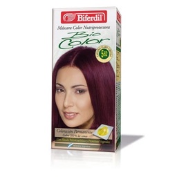 Coloración Biferdil Bio Kit 5.62 Castaño Claro Ciruela