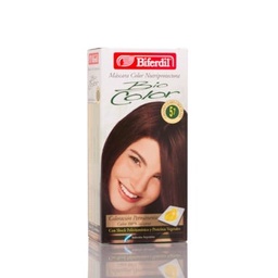 Coloración Biferdil Bio Kit 5.7 Castaño Claro Chocolate