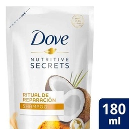 Shampoo Ritual Reparación Coco Doy Pack Dove 180ml