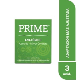 Preservativo Anatomico Prime 3un