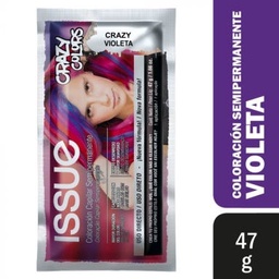 Coloracion Issue Crazy Colors Violeta X47gr