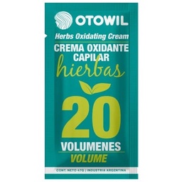 Crema Oxidante Otowil Hierbas 20 Volumenes X50ml