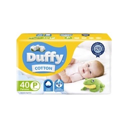 Pañales Duffy Hiperpack P X40un