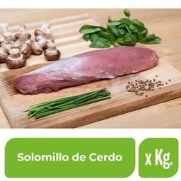 Solomillo de Cerdo Envasado Al Vacío kg.