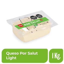 Queso Por Salut Light Dia 1 kg.