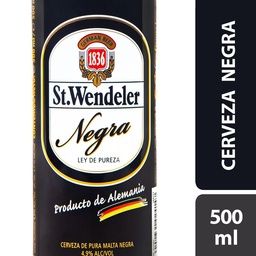 Cerveza Negra St. Wendeler 500 ml.