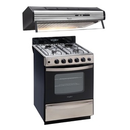 Combo Whirlpool Cocina y Purificador