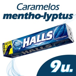 Caramelos Halls Menthol Lyptus 25,2 gr.