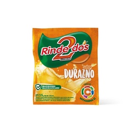 Jugo en Polvo Rinde 2 Durazno 18 gr.