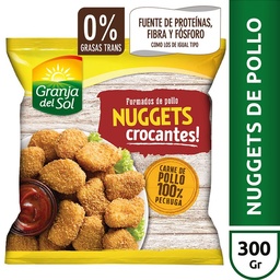 Nuggets de Pollo Congelados Granja Del Sol 300 gr.