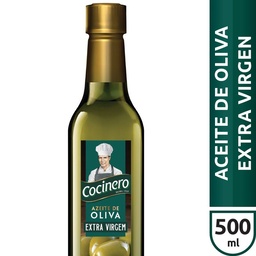 Aceite de Oliva Cocinero Extra Virgen 500 ml.