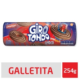 Galletitas Okebon Girotondo Chocolate 254 gr.