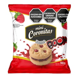 Galletitas Rellenas Frambuesa Boom Fachitas 140 gr.