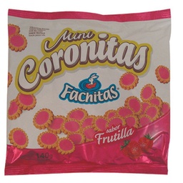 Galletitas Coronita Frutilla Fachitas 140 gr.