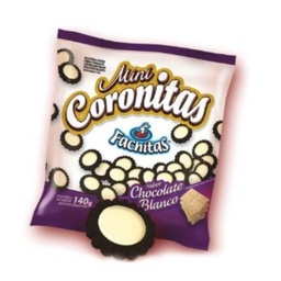 Mini Coronitas Chocolate Blanco Fachitas 140 gr.