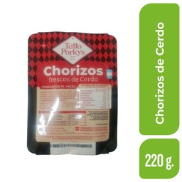 Chorizos x 2 Ud Tutto Porkys 220 gr.