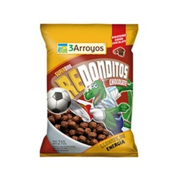 Redonditos de Chocolate Tres Arroyos 210 gr.