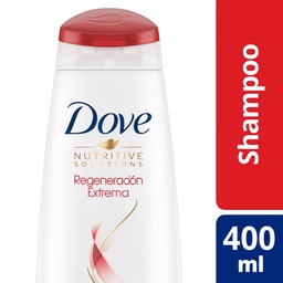 Shampoo Dove Regeneración Extrema 400 ml.