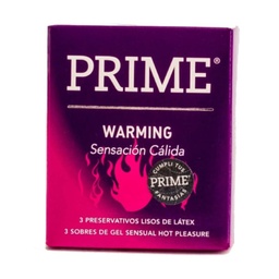 Preservativo Warming Prime