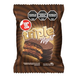 Alfajor Fantoche Triple Night 85 gr.