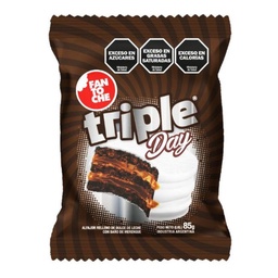 Alfajor Fantoche Triple Day 85 gr.