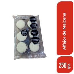 Alfajor Maicena 12 Ud 250 gr.