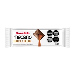 Chocolate Mecano con Dulce de Leche Bonafide 80 gr.