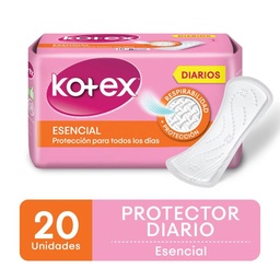 Protectores Diarios Kotex Classic Ph 20 Ud.