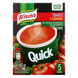 Sopa Instantánea Knorr Tomate 5 Sobres Edición Limitada