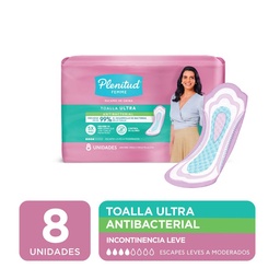 Toallitas para Incontinencia Plenitud Femme Ultra 8 Ud.