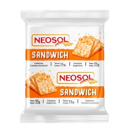 Galletitas Sandwich Neosol 25 Grs.