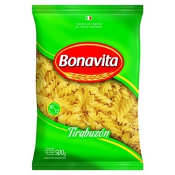 Fideos Tirabuzón Bonavita 500 Grs.