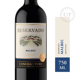 Vino Tinto Trivento Reservado Malbec 750 ml.