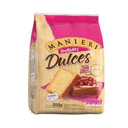 Tostadas Dulces Manieri 200 gr.