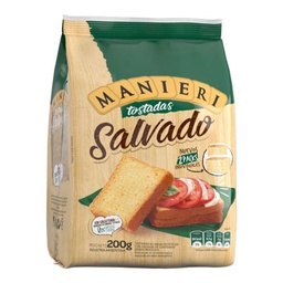 Tostadas de Salvado Manieri 200 Grs.