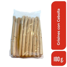 Grisines con Cebolla 180 gr.