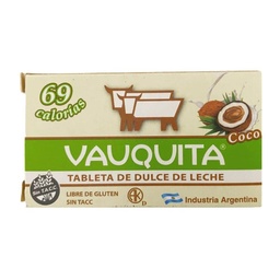 Tableta Vauquita Coco 25 gr.