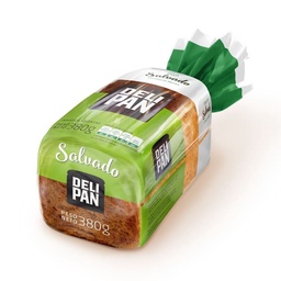 Pan de Molde Delipan Salvado 380 gr.