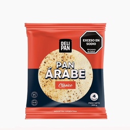 Pan Arabe Clasico Delipan 300 gr.