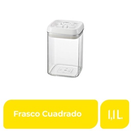 Frasco Redondo 1,1 lt Lock 1 Ud.