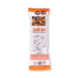 Barrita Nuez  Algarroba Zafran 28 gr.