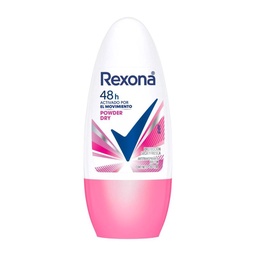 Desodorante Roll-on Power Dry Rexona 50 ml.