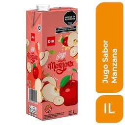 Jugo Sabor Manzana Brick Dia 1 lt.