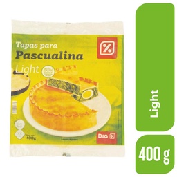 Tapa para Pascualina Light Dia 400 gr.